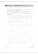 Preview for 11 page of Heinner HFH-L2000WH Instruction Manual