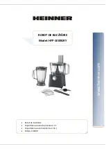 Heinner HFP-1000GRY Instruction Manual preview