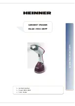 Предварительный просмотр 1 страницы Heinner HGS-1100PP Instruction Manual