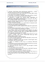 Предварительный просмотр 34 страницы Heinner HIM-105BK Instruction Manual