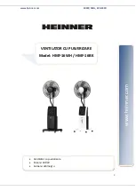 Предварительный просмотр 10 страницы Heinner HMF-16BK Instruction Manual