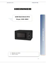 Предварительный просмотр 28 страницы Heinner HMW-20BK2 Manual