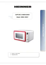 Heinner HMW-20DCF User Manual preview