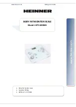 Preview for 16 page of Heinner HPS-180WH Instruction Manual