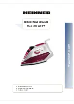 Heinner HSI-2200PP Instruction Manual предпросмотр