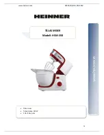 Preview for 21 page of Heinner HSM-350 Manual