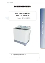 Предварительный просмотр 38 страницы Heinner HSWM-84WH Manual