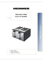 Heinner HTP-1400BKSS Instruction Manual preview