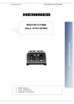 Preview for 9 page of Heinner HTP-BK1400XMC Instruction Manual