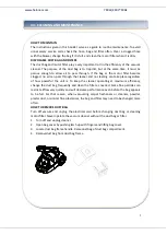 Preview for 18 page of Heinner HVC-E700BL Instruction Manual