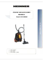 Preview for 1 page of Heinner HVC-V800BK Manual