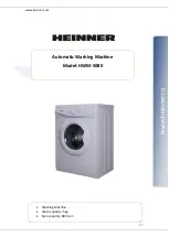 Предварительный просмотр 28 страницы Heinner HWM-5080 Manual