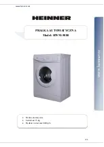 Предварительный просмотр 105 страницы Heinner HWM-5080 Manual