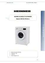 Preview for 44 page of Heinner HWM-V7012A++ Manual