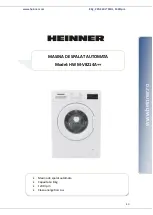 Preview for 41 page of Heinner HWM-V8214A Series User Manual