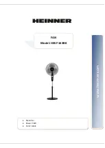 Heinner HXSF-163BK Instruction Manual preview