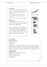 Предварительный просмотр 18 страницы Heinner MG-1500DC Instruction Manual