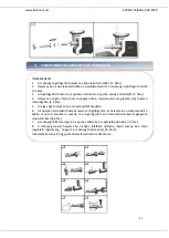 Предварительный просмотр 43 страницы Heinner MG-2100BKSL Manual