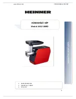 Предварительный просмотр 36 страницы Heinner MG-2100RD Manual