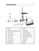 Предварительный просмотр 2 страницы Heinner MG1500TA-BG Instruction Manual