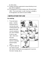 Предварительный просмотр 5 страницы Heinner MG1500TA-BG Instruction Manual