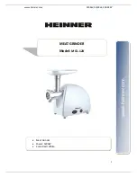 Предварительный просмотр 10 страницы Heinner MGL-12B User Manual