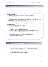 Preview for 10 page of Heinner PF-70 Instruction Manual