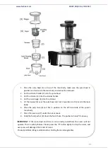 Preview for 14 page of Heinner SJ-400S Instruction Manual