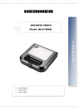 Heinner SM-K750BKS Instruction Manual предпросмотр