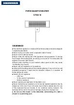 Предварительный просмотр 1 страницы Heinner VITG010 Manual