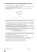 Предварительный просмотр 3 страницы HEIRLOOM CARLTON Installation Instructions