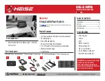 Preview for 1 page of Heise HE-SWP8 Installation Instructions Manual