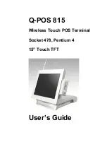 Heisei Electronics Q-POS 815 User Manual preview