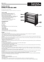 Preview for 2 page of Heiss 395 735 Instruction Manual