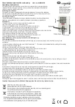 Preview for 2 page of HEITECH 04003618 Operating Instructions Manual