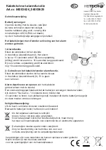 Предварительный просмотр 6 страницы HEITECH 04003624 Quick Start Manual