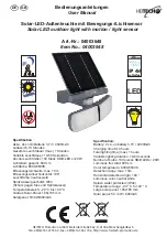 Preview for 1 page of HEITECH 04003648 User Manual