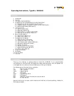 HEITECH 10000012 Operating Instructions Manual предпросмотр