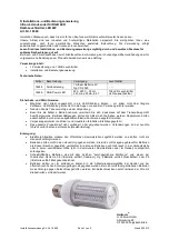 Preview for 1 page of Heitronic 16666 Installation And Operating Instructions Manual