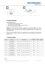 Предварительный просмотр 3 страницы Heitronic 23131 Installation And Operating Instructions Manual