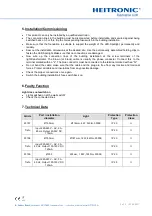 Preview for 5 page of Heitronic 23157 Installation And Operating Instructions Manual