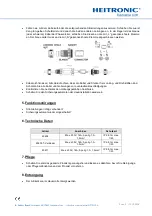 Предварительный просмотр 2 страницы Heitronic 251309 Installation And Operating Instructions Manual