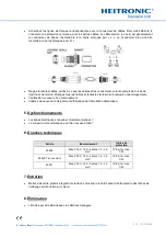 Preview for 8 page of Heitronic 251309 Installation And Operating Instructions Manual