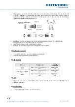 Предварительный просмотр 10 страницы Heitronic 251309 Installation And Operating Instructions Manual