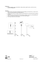 Preview for 2 page of Heitronic 27678 Installation And Operating Instructions Manual