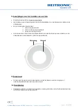 Preview for 12 page of Heitronic 27782 Installation And Operating Instructions Manual