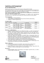 Preview for 1 page of Heitronic 30630 Installation And Operating Instructions Manual