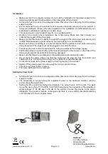 Preview for 4 page of Heitronic 35115 Installation And Operating Instructions Manual