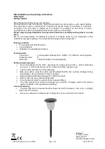 Preview for 4 page of Heitronic 35369 Installation And Operating Instructions Manual