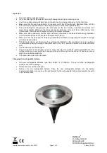 Preview for 2 page of Heitronic 35371 Installation And Operating Instructions